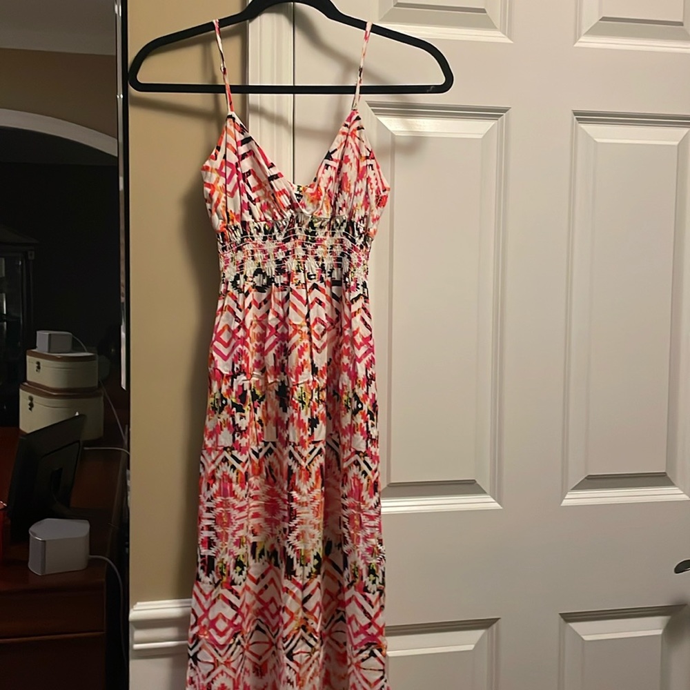 Aqua Maxi Dress